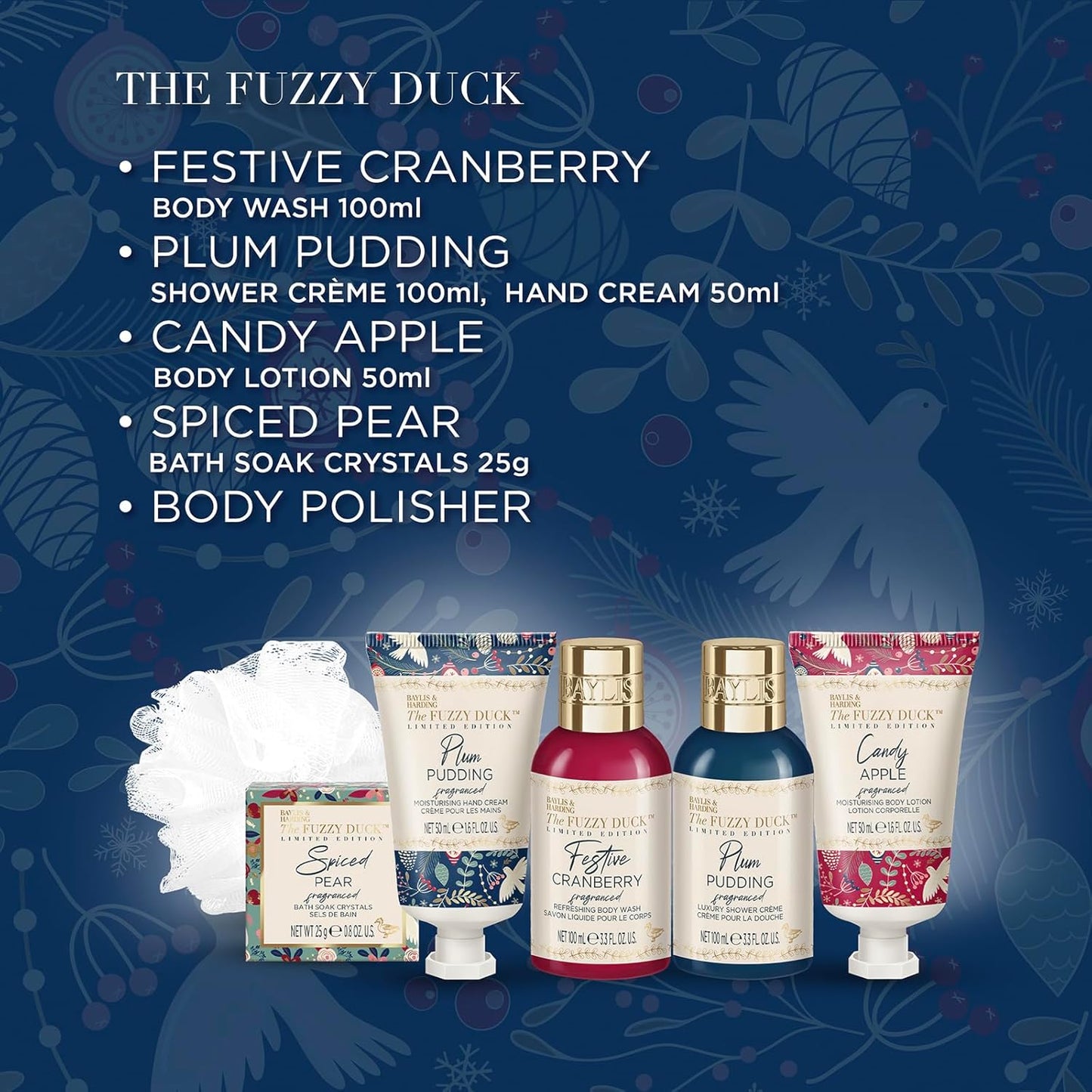 Baylis & Harding The Fuzzy Duck Winter Wonderland Luxury Pamper Present Gift Set (Pack of 1) - Vegan Friendly
